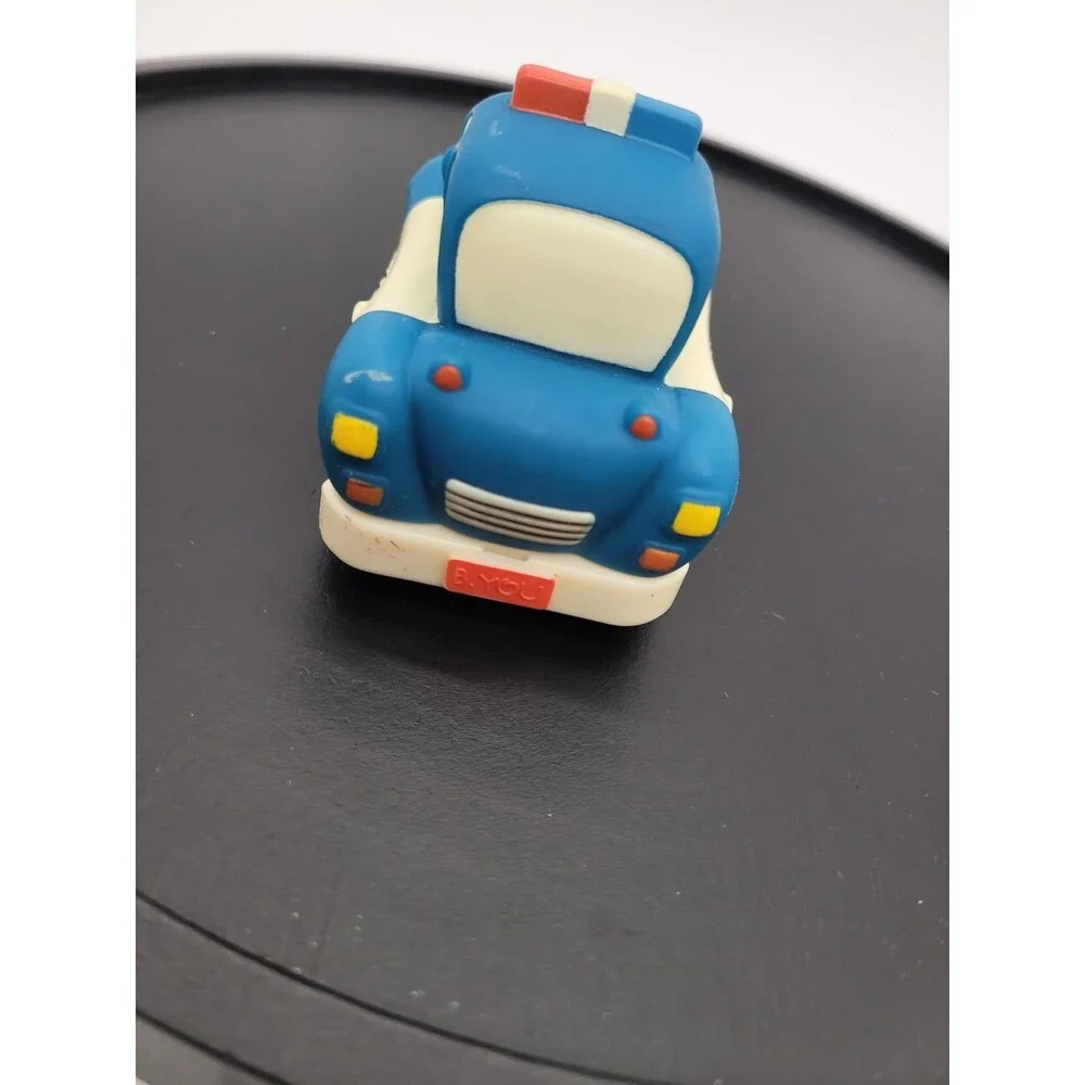 Battat Officer Lawly Blue Pull Back Car  Works